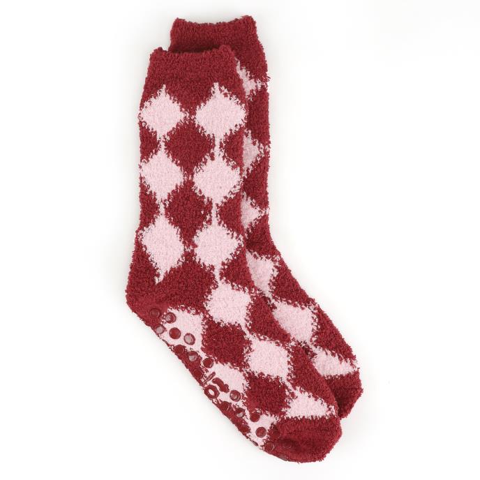totes Cosy Socks, Scrunchie & Eye Mask Gift Set Red / Pink Extra Image 4